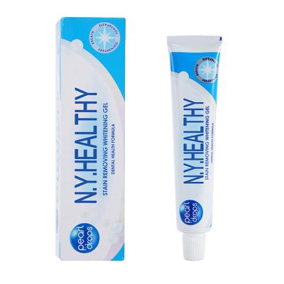 China Whitening PEARL DROPS SMOKER STAIN ELIMINATION WHITENING GEL TOOTHPASTE Private Label for sale