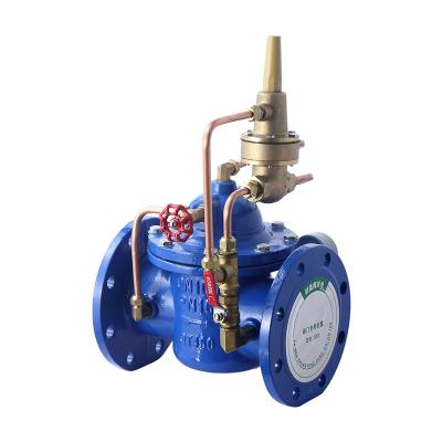 China DN50-DN250 Ductile Iron General Flange Differential Pressure Bypass Balance Valve for sale