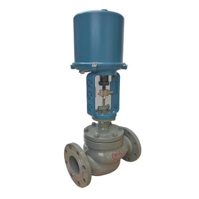 China General Electric Steam Pressure Heat Transfer Oil Flow Temperature Control Regulating Valve for sale