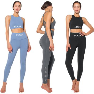 China New Breathable Hip Bra Pouch Yoga Tight Pants Fitness Wear Yoga Sports Yoga Running Suit for sale