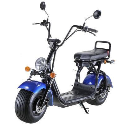 China Tire 60V Lithium Battery Rear Hot Electric Scooter Citycoco Turn Light + Stop Light COC Nzita Fat for sale