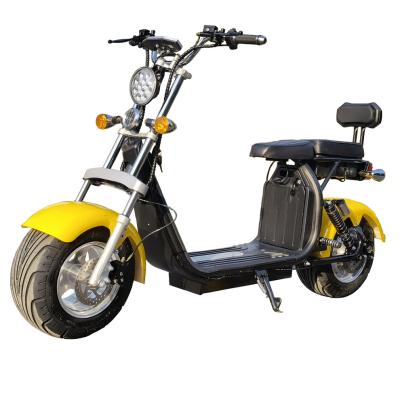 China Citycoco 2 Unisex Aluminum Wheel Fat Tire Steel Frame 12Inch Electric Motorcycle for sale