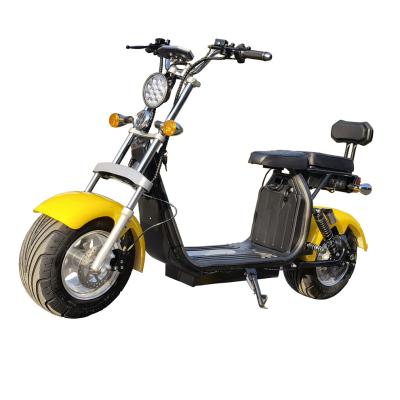 China Unisex factory new EEC/COC Citycoco with license plate 60V, 20AH, 1500W electric scooter for sale