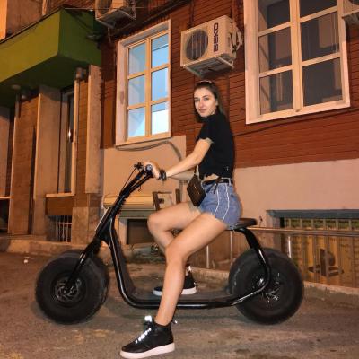 China Rear Turn Light + Stop Light Max Speed ​​75KM/H Two Wheels Electric Scooter 3000w EEC Citycoco For Adult for sale