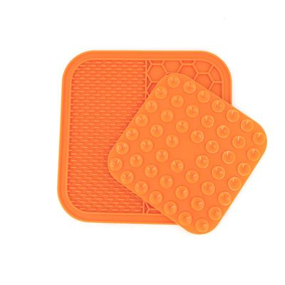 China Factory Wholesale Price Sustainable Waterproof Non-slip Silicone Food Feeding Dogs Mat For Sale for sale