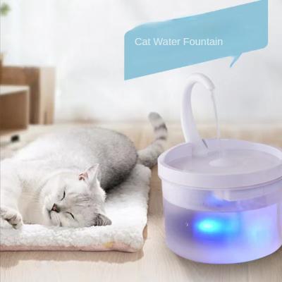 China Cat Dog Automatic Electric Automatic Water Fountain, Large Size LED Pet Drinking Machine Automatic Activated Carbon Filtration for sale