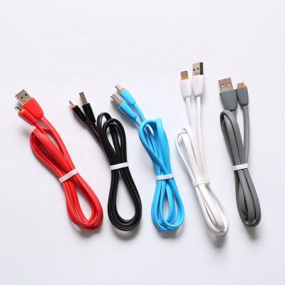 China Mobile Phone Micro USB Cable Flat Data Cable Fast Charging Cable For Samsung For Huawei for sale