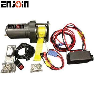 China BOAT BOOST 12V 2000LBS 3000LBS Electric Trailer Winch With Strap for sale