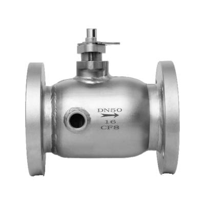 China General BQ41F Two Way jacketed high metal ball valve for sale