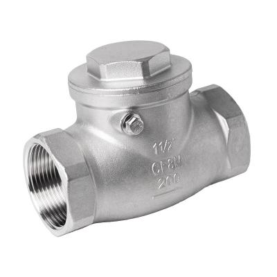 China General industrial pipeline 304 wafer check valve low pressure medium high pressure air compressor check valve for sale