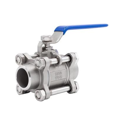 China General Professional custom manual tri-clamp control ball valve DN15 to DN100 SS304 SS316 1000 wog 3pc stainless steel clamp ball valve for sale