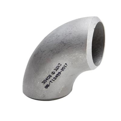 China Stainless Steel 304 316 ss201304 316 Pipe Connection Elbows Stainless Steel Pipe Fitting 45 60 90 Degree forged welding elbows for sale