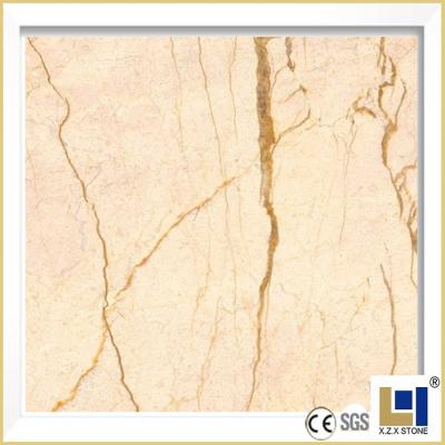 China Polished Sofita Grand Interior And Exterior Gold Tile Slab Beige Marble Price for sale