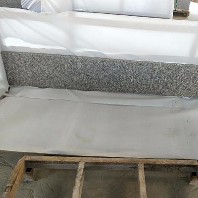 China Modern Polished G664 Granite Staircase With Groove Anti-Slip Line for sale