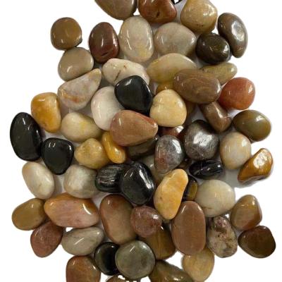 China Modern High Polished Tons Sale Multicolored Pebbles for sale