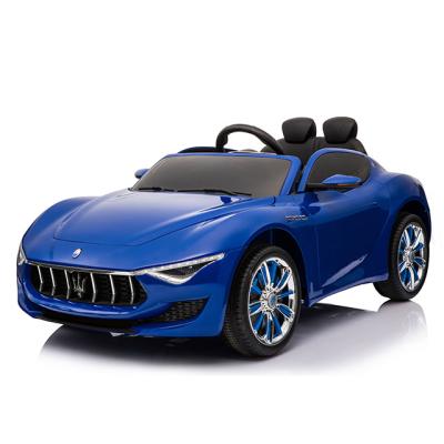 China Cheap ride on toy electric car new ride on toys car Maserati license car with 12v battery bie-motor for sale