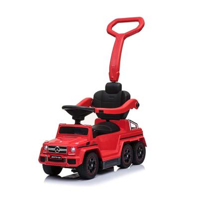 China Ride On Toy Mercedes Benz G63 Ride On Kids Toys Car With Push Handle Baby Stroller Car 6v for sale