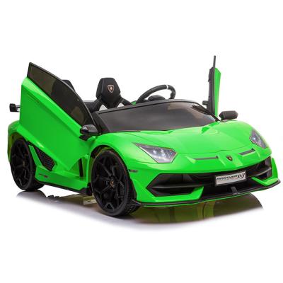 China Ride On Toy Lamborghini License Baby Ride On Car Toy Car With Headlights 24V Electric Toy Cars For Girls for sale