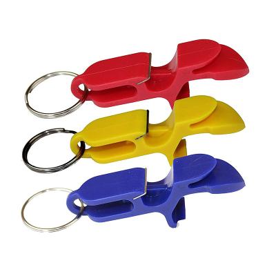 China Portable Shotgun Beer Tool Beer Bottle Pocket Openers Can Table Opener Shotgun Beer Tool Bar Key Chain Tool for sale