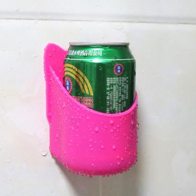 China Brand New Stocked Silicone Shower Beer Holder, Drink Holder for sale