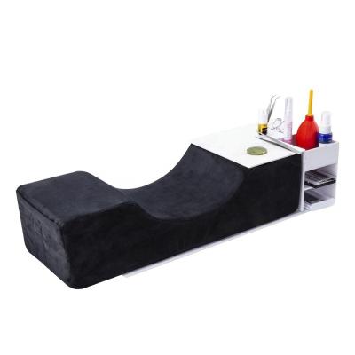 China Anti-Static Custom Eyelash Rest Memory Foam Eyelash Extension Pillow For Salon for sale