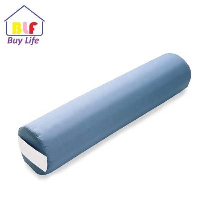 China Roll Round Column Inflatable Memory Foam Cervical Pillow for sale