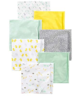 China Disposable Baby Cotton Flannel Throw Receiving Blanket for sale