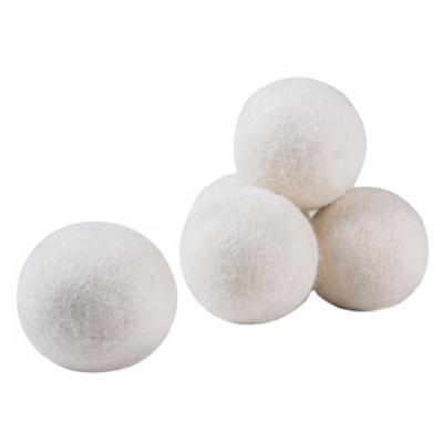 China 100% Natural Fabric Dryer Organic Handmade Wool Wool Ball Cleaning Drier Ball for sale