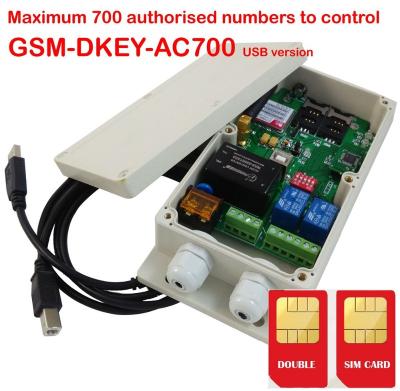 China Dual Sim Card, Dual Standby GSM Gate Opener for Automatic Gate, Garage Door Opener GSM-DKEY for sale