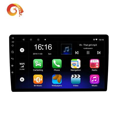 China Din 2 Automotive Multimedia Android 9.1 9 Inch 1+16G T3 Car Gps Car Radio Autoradio for sale