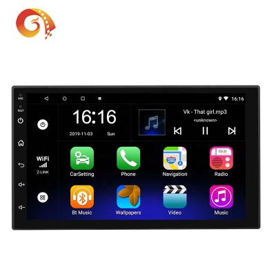 China Automotive JYT 7168 2Din 7 Inch Android Car DVD Player Auto Radio GPS WiFi MP5 Car Video Player for sale