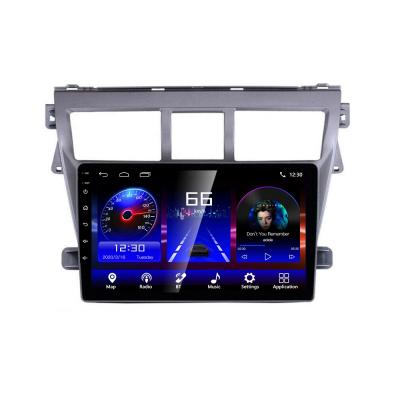 China Hot Sale 1+16Gb BT Wifi Gps Car Radio GPS Autoradio Stereo Android 9Inch For Toyota Vios 2008-2013 for sale