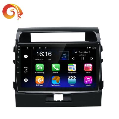 China GPS Navigation Car Music DVD Player Dash Head Unit Android Audio Radio For Toyota Land Cruiser LC 200 Series 2007-2015 for sale