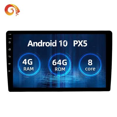 China Cyberpunk PX5 4G+64G Android 10 Car Multimedia Player Core GPS Radio Navigation IPS DSP TDA 7851 Octa carplay for sale