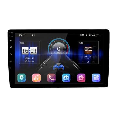 China 2DIN 10inch Android GPS Car DVD Player Car Radio 2GB+32GB Wireless Carplay With DSP LE RDS AM Car Stereo for sale