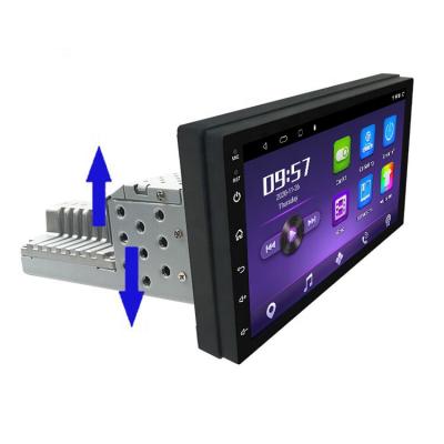 China Automotive Multimedia 7Inch Touch Screen 1024*600 Single Din Radio Auto Video System 1 Din Car Android for sale