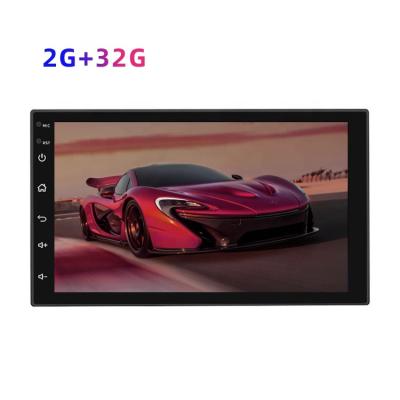 China Multifunctional GPS Resolution Ram 2Gb ROM 32Gb 1024X600 Android System 2 Din Car Subwoofer for sale