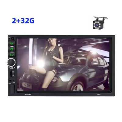 China 2Din Ram 2Gb ROM 32Gb Touch Screen Resolution 1024*600 Dvd Ev Universal Automotive Car Radio for sale