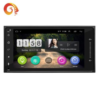 China Hot New Product GPS 2 Din 7169 Car Android GPS Navigation Android 7.1 1+16GB Wifi BT GPS Car Radio for sale