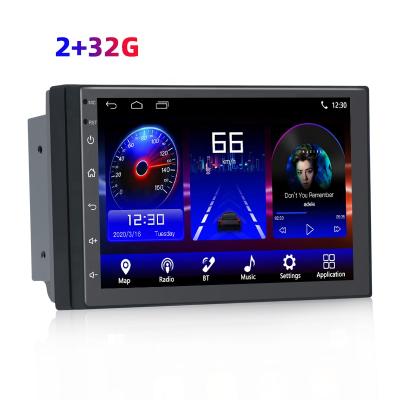 China Radio aux. Usb 2+32G Android System 2Din Android 7Inch Screen Display GPS Android 9.1 Wifi for sale