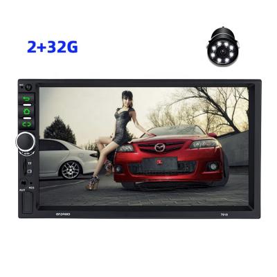 China High Resolution Android9.1 Dual Din 7 Inch 1024*600Dash Video Camera Navigation Automotive And Gps Car Amplifiers for sale