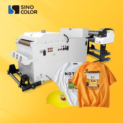 China Garment Shops 2023 Digital 60cm Two Heads 2400dpi DTF Garment Printer i3200 dtf sticker T-shirt Para de maquinas for sale