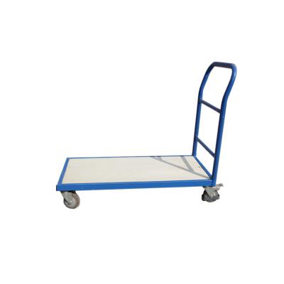 China Durable Platform Hand Truck 250 Kg With Breaking Wheels Hand Cart for sale