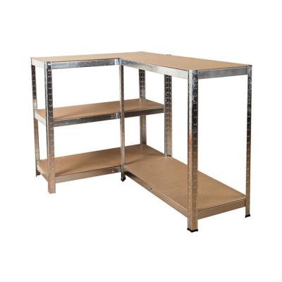 China Suitable for boltless shelving out system 5 tier wood shelf for sale