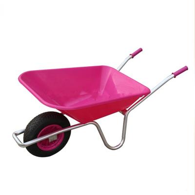 China Best Choice Home Garden Tool Products Yard Pink Rover Wheelbarrow for sale