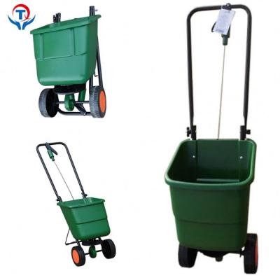 China HandyOperated Manual Corn Planter Lawn Seed Spreader Fertilizer Spreader Salt Spreader for sale