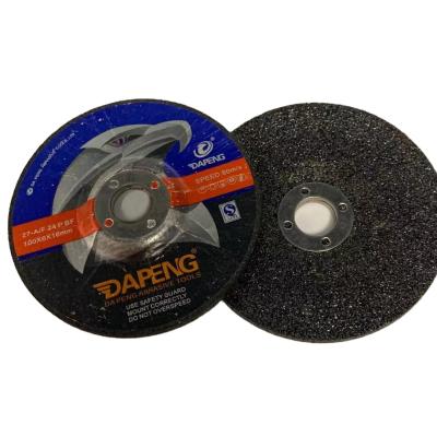 中国 DAPENG T27 100*6*16mm Yuri Cut Off Wheel 4 Inch 1 Or 2 Nets P-S Hardness 販売のため