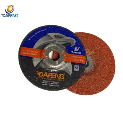 China DAPENG Yuri 4 Inch Cut Off Wheel Green Cutting Disc For Metal T27 100*6*16mm for sale