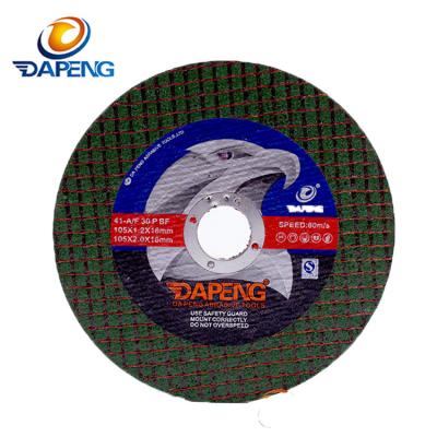 Cina DAPENG 355x3x25.4mm Cutting Disc Wheel Abrasive Resin Bonded Cutting 1 or 2 nets in vendita