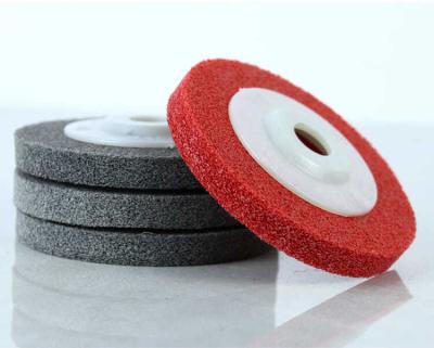 China 4inch 4.5inch Linyi Dapeng Non Woven Polishing Wheel Disc  For Metal SS Polishing en venta